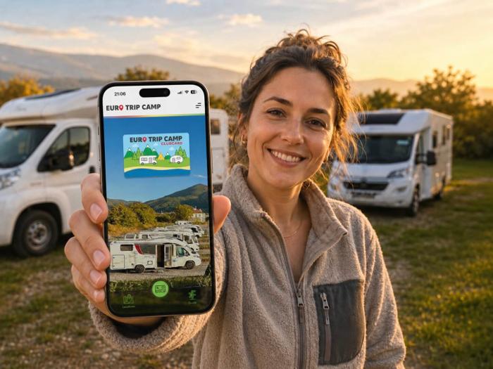 Приложението на Euro Trip Camp